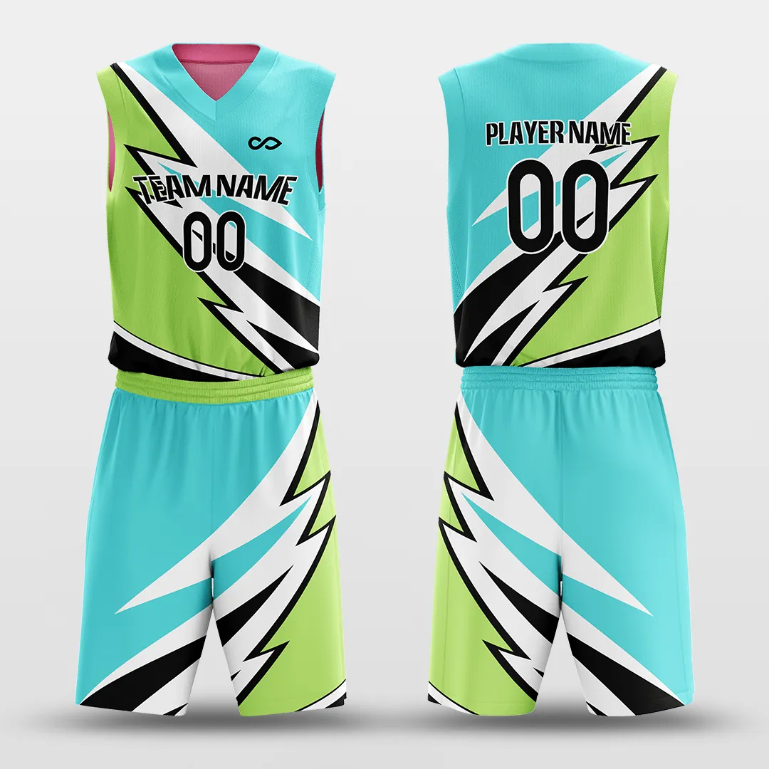 Windstorm - Customized Reversible Sublimated Basketball Set