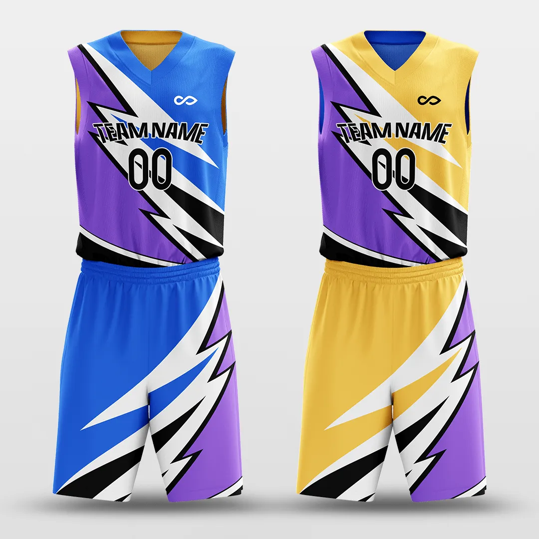 Windstorm - Customized Reversible Sublimated Basketball Set