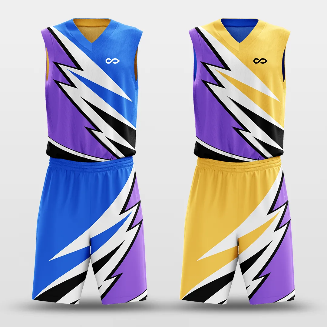 Windstorm - Customized Reversible Sublimated Basketball Set