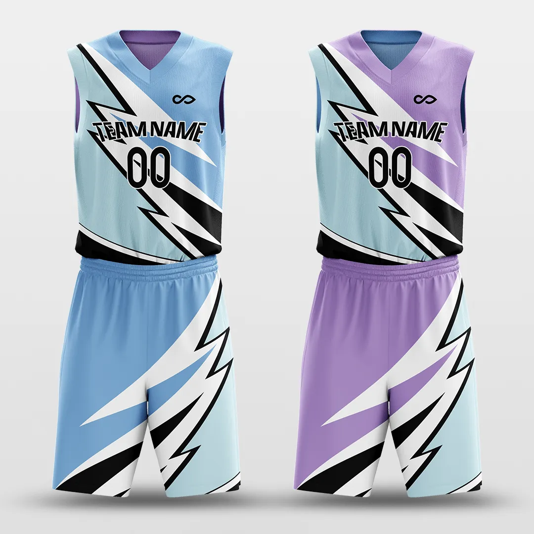 Windstorm - Customized Reversible Sublimated Basketball Set