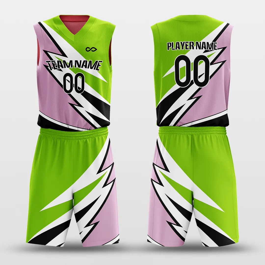 Windstorm - Customized Reversible Sublimated Basketball Set