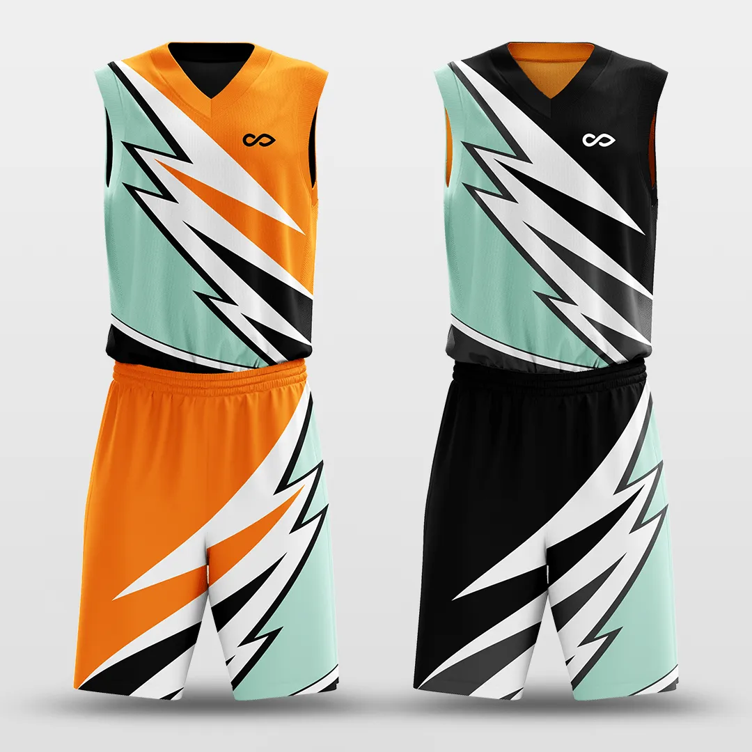 Windstorm - Customized Reversible Sublimated Basketball Set