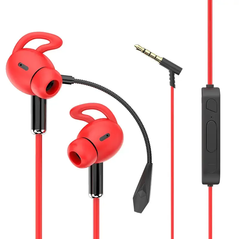 Wired Gaming Headset Earphone In-Ear Headphones with Mic