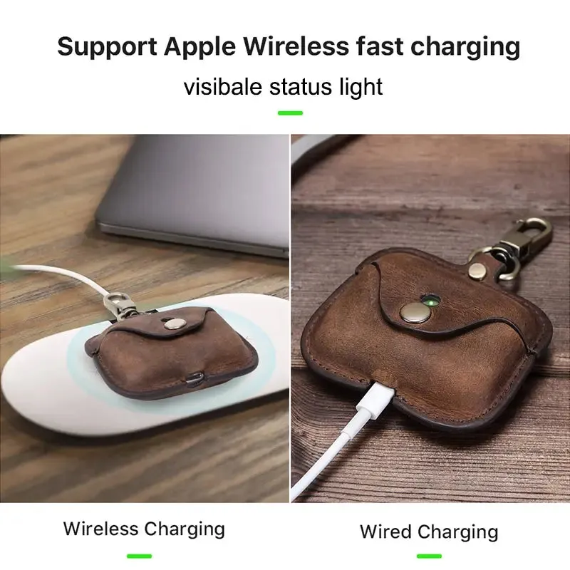 Wireless Earphone Cover With Key Chain Hook