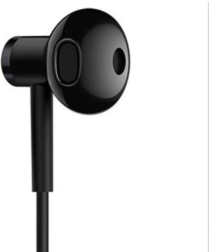 Xiaomi Mi Dual Driver Earphones Global 3.5mm Jack Black