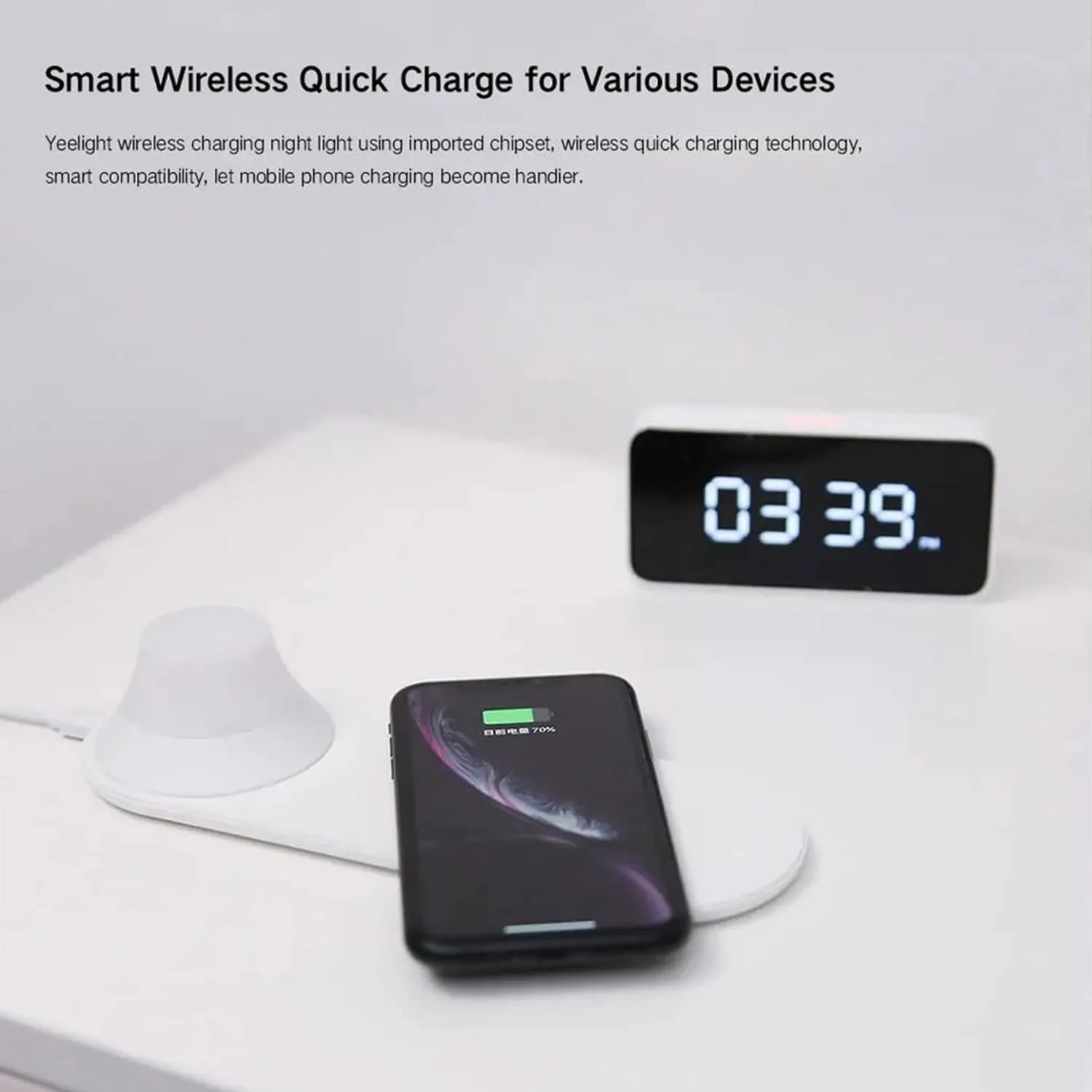 YEELIGHT 15W Wireless Charger   Nightlight