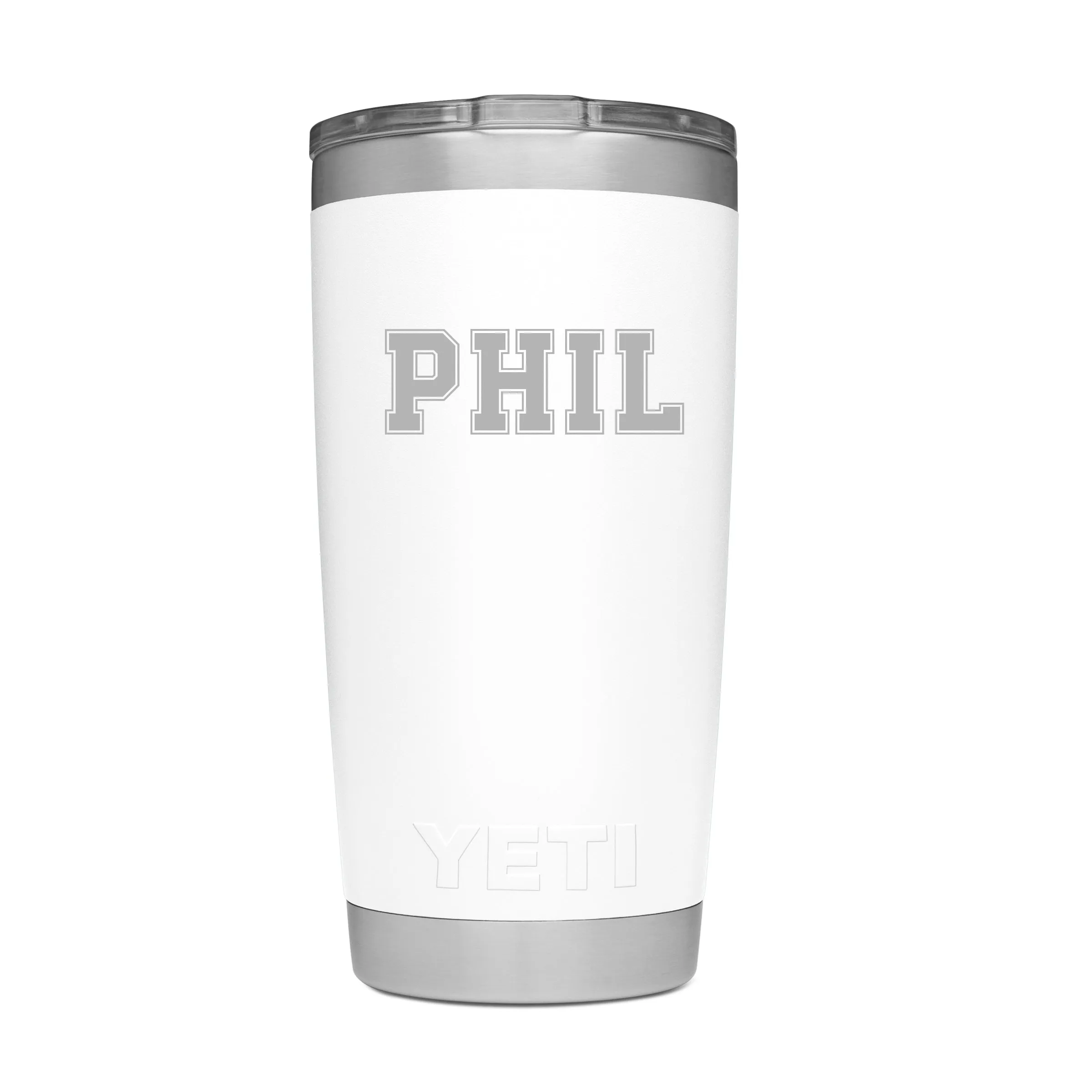 YETI Rambler Tumber 591 ml (20 oz) - CUSTOMIZED - Pick your Font