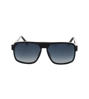 Zilli Men's Blue Polarized Square Sunglasses