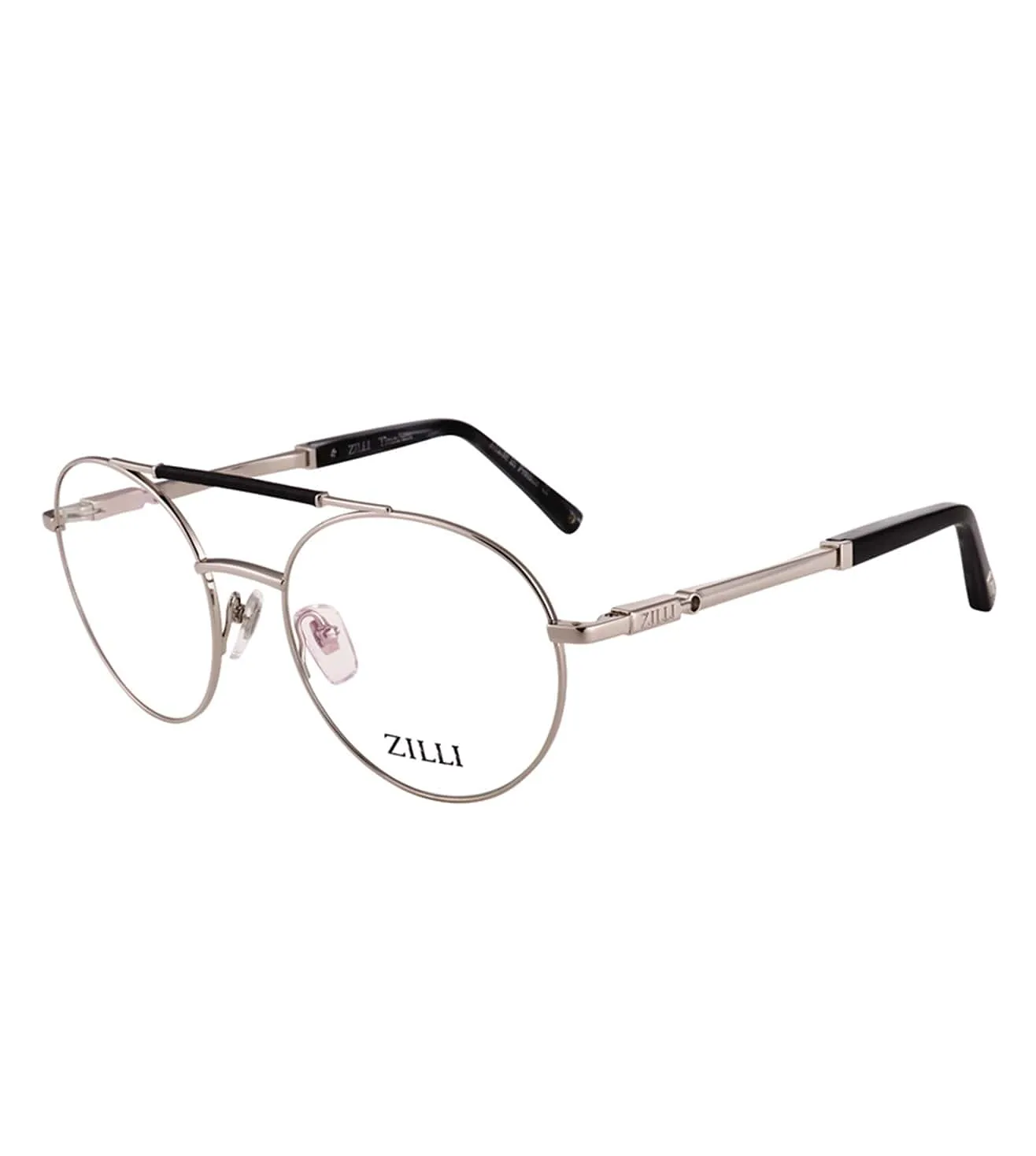 Zilli Men's Gold Round Optical Frame