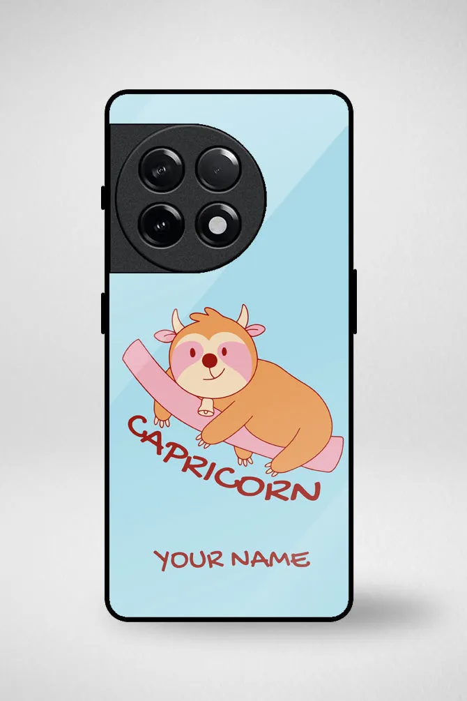 Zodiac Capricorn Customized Glass Mobile Case - iPhone, Samsung & OnePlus