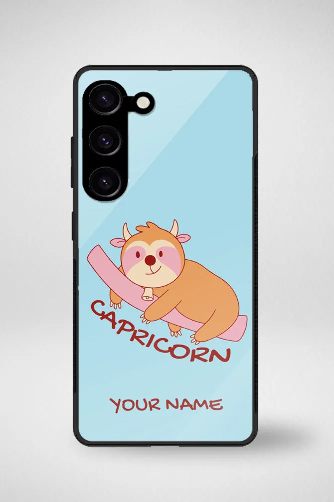 Zodiac Capricorn Customized Glass Mobile Case - iPhone, Samsung & OnePlus