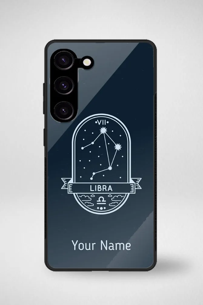 Zodiac Libra Customized Glass Mobile Case - iPhone, Samsung & OnePlus