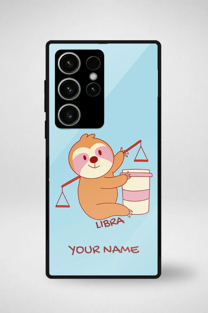 Zodiac Libra Customized Glass Mobile Case - iPhone, Samsung & OnePlus